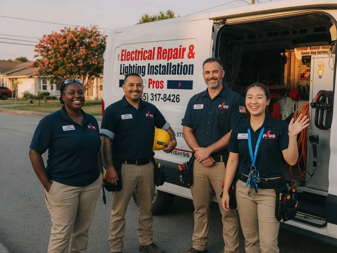 Licensed Electrician company in Bagwell, TX